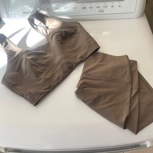 all in motion Taupe Activewear Set - Neutral Brown Tone
